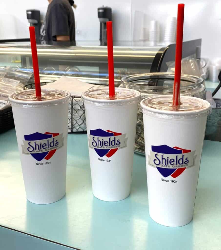 Shields date shakes are amazing! a unique desert treat to beat the heat!